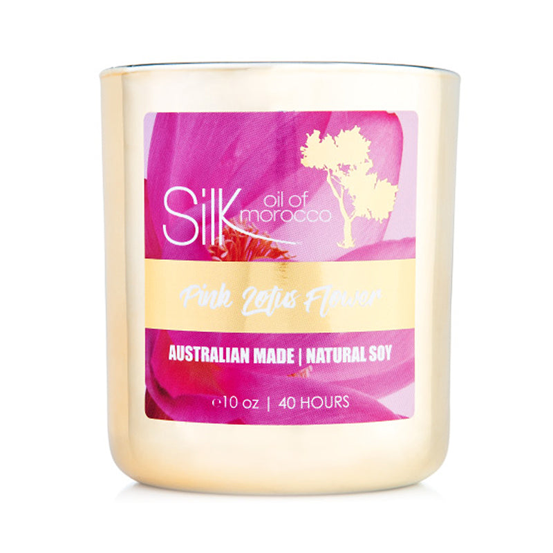 Natural Soy Candle - Pink Lotus Flower