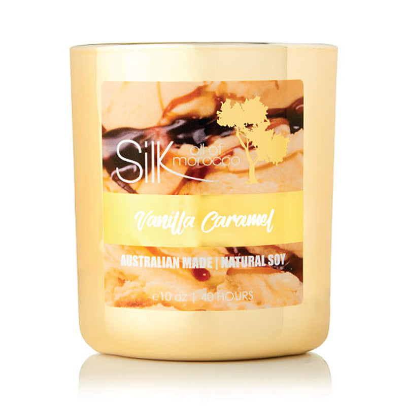 Natural Soy Candle - Vanilla + Caramel